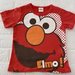 USJ エルモ Tシャツ 100cm 赤 ユニバーサル・スタジオ