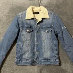 DOWBL ボアデニムジャケット42