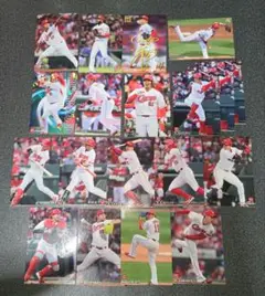プロ野球チップス　広島東洋カープ2018～2020　合計19枚 キラ有り