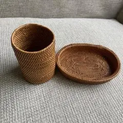 【未使用に近い】ATA アタ製 カトラリーケース カトラリースタンド 小物入れ