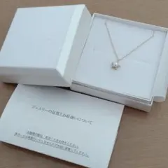 【お値下げ】新品未使用 ヴァンドーム青山 パール ネックレス 星モチーフ