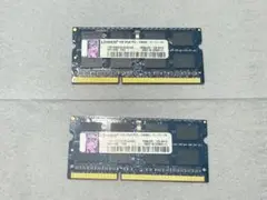 キングストン メモリ4GB×2 計8GB DDR3