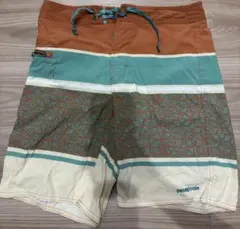 値下げ　patagonia 水着 29インチ ブラウン/ターコイズ