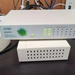 corega CG-SW08GTX スイッチングハブ 8ポート 100M/10M