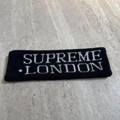Supreme ヘッドバンド ヘアバンド　ブラック
