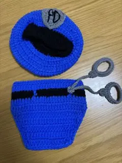 警察官 コスチューム 新生児用衣装　ニューボーンフォト