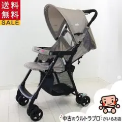 美品 ベビーカー 中古 ジョイー Joie エアトラベルシステム(カーキ)