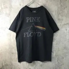 YY41古着　バンドTシャツ　黒　ピンクフロイド