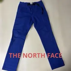 【美品】THE NORTH FACE 青 チノパン ウエスト調整可能