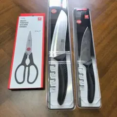 新品未使用▢ツヴィリング　包丁　ハサミ　３点セット▢日本製