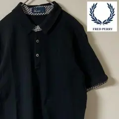 FRED PERRY（フレッドペリー）ポロシャツ/XL/ブラック