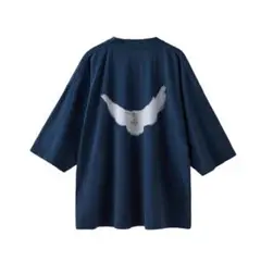 新品SIZE XS YZY GAP 53 DOVE 3/4 SLEEVE TEE
