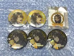 ツイステ レオナ 缶バッジ プラチナジャケット オーロラメタル缶バッジ ユニオン