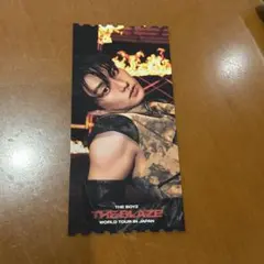 THE BOYZ THE BLAZE ピクチャーチケット キュー