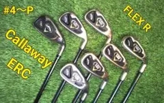 Callaway ERC アイアンセット 4〜P FLEX R 良好