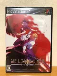 【新品未開封】PS2「メルティブラッド アクトカデンツァ」MBAC