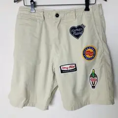 ヒューマンメイド ワッペン ハーフパンツ ショートパンツ