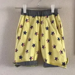 タイムセール‼️べべ　パンツ　イエロー　スター　星柄　130