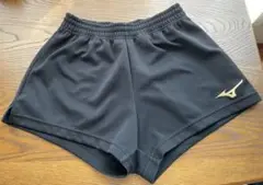 Mizuno ショートパンツ 2XL 黒　バレーボール　レディース　ゴールド