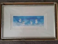 横山真弥　ピノキオ　版画 直筆サイン入り　アートボックス 横山真弥ピノキオ版画 直筆サイン入りアートボックス