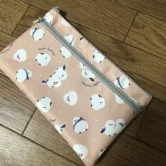 シマエナガポケット2つポーチ