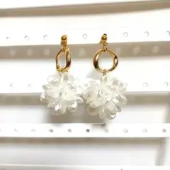 No.7　ポストピアス　フラワー　単品
