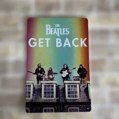 beatles get backブリキ看板 アメリカン雑貨 USA世田谷ベース
