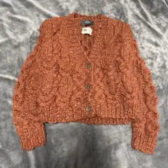 美品✨KHWOPA SPIRIT ハンドメイド ウール ニット さくらんぼ柄 美品✨KHWOPA SPIRIT ハンドメイド ウール ニット さくらんぼ