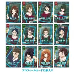 響け!ユーフォニアム プロフィールカードセット 全6種セット 2025年最新】響けユーフォニアム プロフィールカードの人気