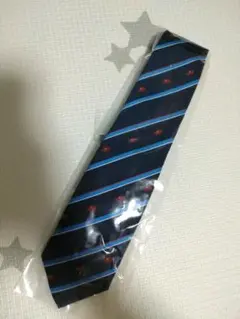 【新品未使用】広島東洋カープ　ネイビー　ストライプ　ネクタイ