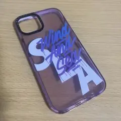 WIND AND SEA x CASETiFY iPhone13 クリアパープル