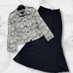 希少 美品 SOIR DOLCE　東京ソワール　セットアップ セレモニースーツ