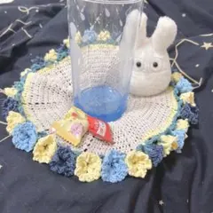 花モコースター、マット