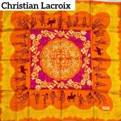 【Christian Lacroix 】大判シルクスカーフ　90s イタリア製 楽天市場】日本製 シルク スカーフ 大判 スカーフ 正方形 90cm