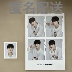 NACIFIC x ATEEZ ウヨン ポストカード証明写真4カット アチズ