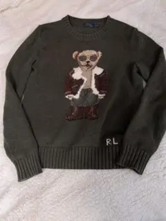 レア POLO ラルフローレン ポロベアニット