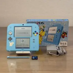 6-113【ほぼ未使用】ニンテンドー2DS ポケットモンスター サン・ムーン