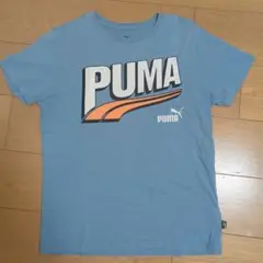 PUMA 水色 Tシャツ 160　キッズ