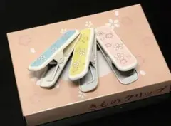 新品 【桜柄】 着付けクリップ ハンディークリップ 大 3個セット