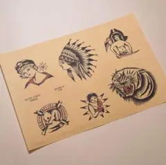 絵画 TATTOO STUDIO YAMADA  FlashPoster : TATTOO STUDIO YAMADA JINGUMAE Opening Memorial