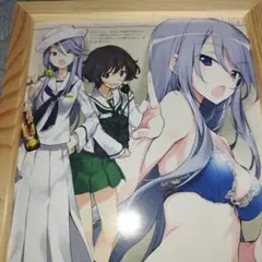 ガールズ＆パンツァー 　フリント　額装　B5サイズ