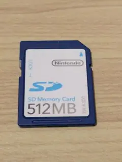 送料無料 任天堂 512MB SDカード