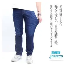 EDWIN ジャージーズ クール JMH03C レギュラーストレート デニム L