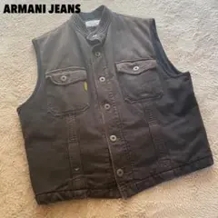 90s ARMANI JEANS アルマーニ ヴィンテージ デニムベスト