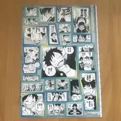 ONE PIECE ルフィ 漫画コマ ステッカーシート