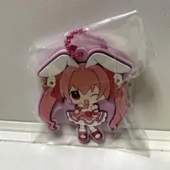 デ・ジ・キャラット ガチャ　うさだ ラバーストラップ