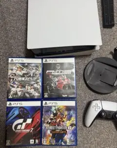 PlayStation 5 本体 ホワイト ゲーム4本付き