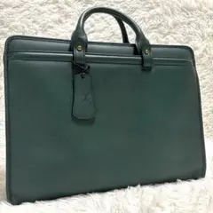 美品★ケンコレクション　ブリーフケース　ミドリ　犬　A4可能