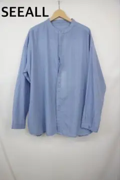 SEEALL　EXTRA OVER BAND COLLAR SHIRTS