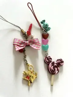 ディズニー　キーホルダー　2個セット